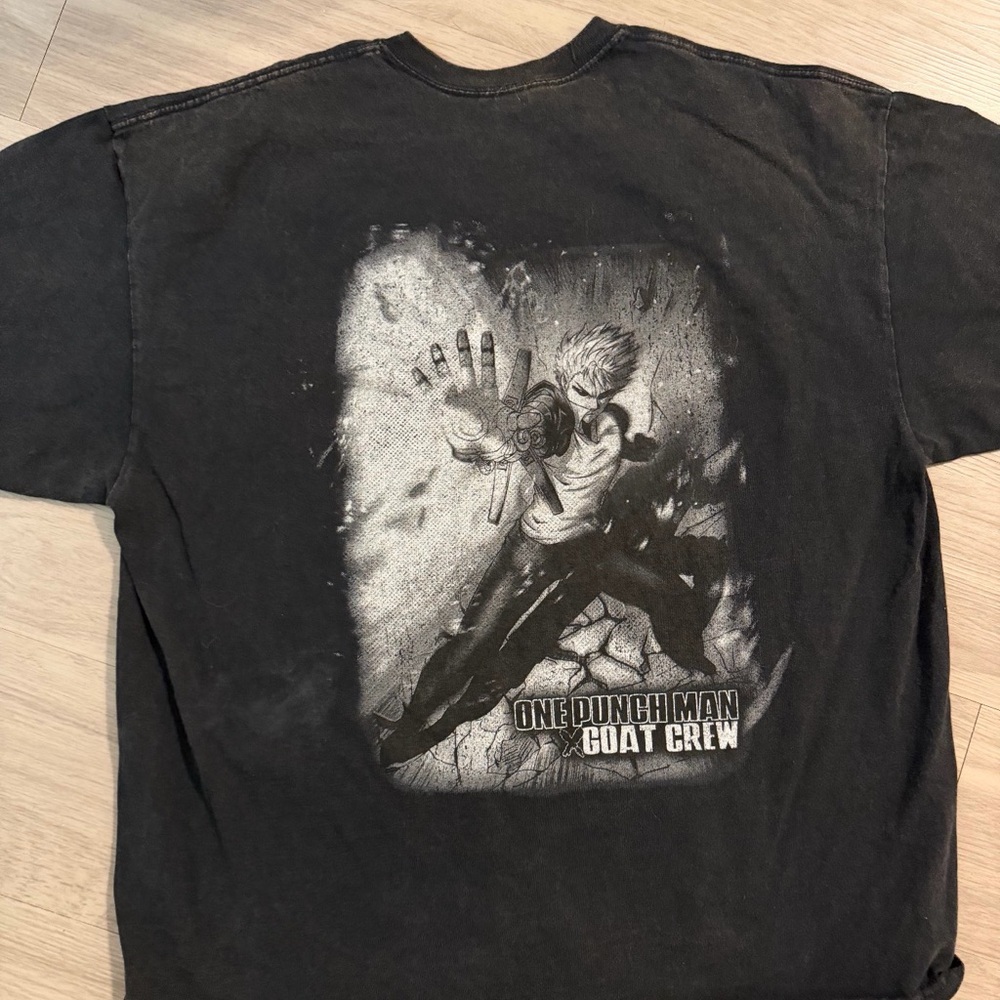 One Punch Man Black T-Shirt